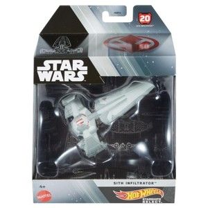 Mattel HMH97 Hot Wheels Star Wars Starship Select SITH INFILTRATOR DieCast 20